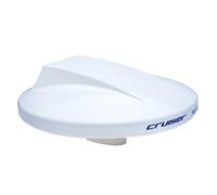Scout Cruiser 10" Omnidirectional TV/DAB/FM Antenna with Booster White