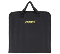 Omnigrid Dritz Quilter's Travel Case-13.5 x 14 x 2.5 inch, Black