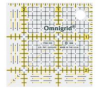 Omnigrid Ruler W/Grid 2.5"X2.5"-