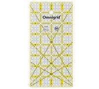 Omnigrid Prym 4 x 8-inch Universal Ruler with inch Grid Scale