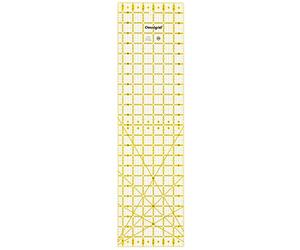 Omnigrid Prym 6.5 x 24-inch Universal Ruler with inch Angles Scale