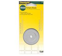 Omnigrid Rotary Blade Refill-45mm 1/Pkg, Steel, Silver, 45 mm