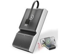 OmniJuice Magnetic Wireless Charger with Bluetooth Speaker | 5000mAh Power Bank | Foldable Phone Stand | Type-C Fast Charge 22.5W | TF Card Player | Multi-Device Charger for iPhone 16/15/14/13/12