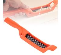 Omninmo 5-1/2" Surform Shaver Second Cut Tooth Mill File Hand Plane for Auto Body Filler/Drywall Rasp/Woodworking (Orange)