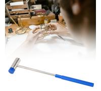 Omninmo Dual Head Small Hammer Mini Metal Hammer Round Head Watch Repair Double-Headed Hammer Building Blocks DIY Repair Tool for Crafts, Watch, Tuning, Woodworking, Toys, DIY, Leather, Instruments