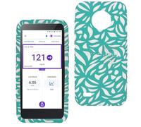 Omnipod 5 Gel Skin Case with Dexcom G7 Cutout | PDM Protective Cover | Protect Omnipod 5| Diabetes Care(Teal/White)