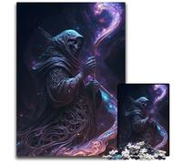 Omnipresent Grim Reaper Jigsaw Puzzles for Adults 1000 Piece Puzzles for Adults Perfect Home Or Office Decor, Ideal 50x75CM/19.68x29.52inch
