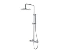 Omnires CT8044CR Bathroom Thermostatic Shower System which is Mount on The Plaster Contour-chrome-CT8044CR, Grey