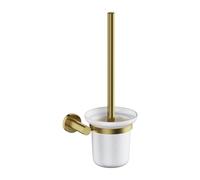 Omnires Hanging Toilet Brush Modern Project - Brushed Brass - MP60620BSB