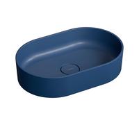 Omnires Midnight Blue Bathroom Sink Made of Composite OVO M OVOUNMB