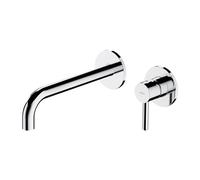 Omnires Surface-Mounted Element for Bathroom Sink tap with a Long spout which is Mount Under The Plaster Y - Chrome - Y1215HLROCR