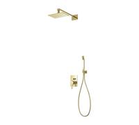 Omnires SYSDA18GL Bathroom Shower System which is Mount Under The Plaster Darling-gold-SYSDA18GL, Gold