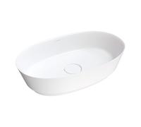 Omnires White Bathroom Sink Made of Composite Neo M matt-NEOUNBM