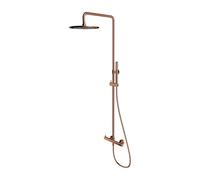 Omnires Y1244MCP Shower System which is Mount on The Plaster Y-copper-Y1244MCP, Copper