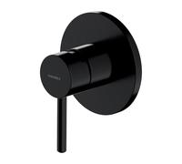 Omnires Y1245BL Bathroom Shower tap which is Mount Under The Plaster Y-black-Y1245BL, Black