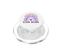 Omnisexual Pride Assume Nothing Omnisexual PopSockets PopGrip for MagSafe