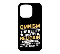 Omnismus Faith Truth Findet Man In Allen Religions Case for iPhone 15 Pro
