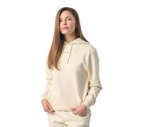 Omnitau Women's Presence Organic Cotton Medium Fit Hoodie (UK, Alpha, L, Regular, Regular, Cream)