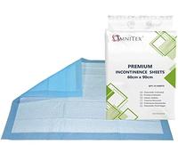 Omnitex 60 x 90cm Incontinence Bed Pads - 1400ml - 2000ml Disposable Absorbing Sheets (100x Pads - Premium (1400ml))