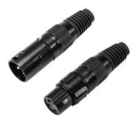 Omnitronic 30200097 XLR plug for audio connections robust durable ...