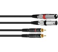 OMNITRONIC 3022522D XC2 Cable 2xXLR male 3 m