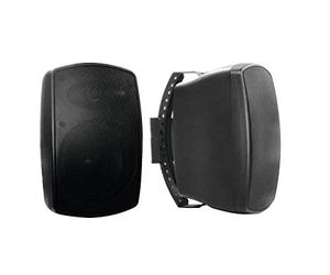 Omnitronic Casse Acustiche Diffusori Attivi la Coppia Con supporto a Muro woofer da 6,5