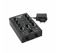 OMNITRONIC GNOME-202 Mini Mixer Black