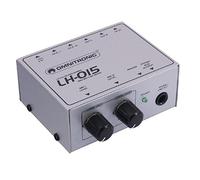 OMNITRONIC LH-015 2-Channel Mic-Line Mixer | Miniature 2-Channel Microphone Line Mixer