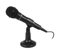 Omnitronic M-22 USB Vocal Microphone Speech inc Stand for Video Call Zoom Skype