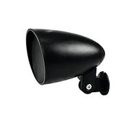OMNITRONIC PS-2.5WB Projector Speakers, Black, 1 Pair, 2 Weatherproof 2.5 Inch Speakers with Wall Mount, 70 W RMS / 8 Ohm