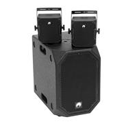 Omnitronic Set BOB-10A Black + 2 x BOB-4 Black PA System Speaker 900W DJ Disco