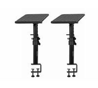 Omnitronic TMO-4 Monitor Stand Set - Adjustable Clamp-On Speaker Stands (2x)