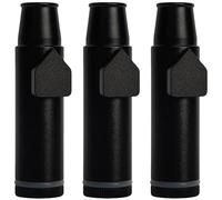 OMO Metal Ieak-proof Bottle (2nd Generation Upgrade Version) (Black)Portable Pepper Shaker (3 pack)
