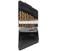omocatch 13Pcs Left Handed Drill Bit Set, Screw & Bolt Extractor Drill Bits for Tools Accessories with Durable Coating