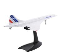omolly 1/200 Concorde Supersonic Passenger Aircraft Air France Airways Model for Static Display Collection