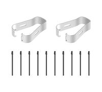 omolly 10Pcs 2 Pen Nibs, Soft Pen Tips/Nibs for 2 Stylus Pen with Nibs Removal Tool, Compatible with 1/2, Black