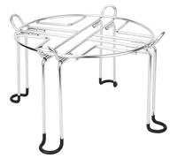 Omoojee Water Filter Stand 6" Tall by 9" Wide Compatible with Berkey Big, Royal and Travel System, Countertop Stainless Steel Stand for Gravity Fed Water Water Coolers with Max 9" in Diameter
