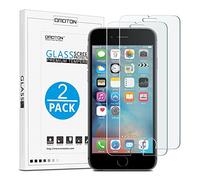 OMOTON [2 Pack Screen Protector for iPhone 6/iPhone 6s, 9H Hardness, Anti-Scratch, Anti Oil, Bubble Free