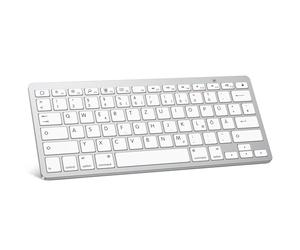 OMOTON German Bluetooth Keyboard For Ipad Air/2/1, Pro 10.5, Pro 12.9 And Iphone X, 8 Plus, 8 ( 2015-2017 )
