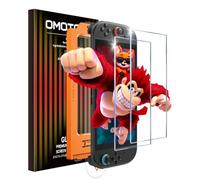 OMOTON Screen Protector for Nintendo Switch 2 Model 2025, Full Screen Auto-Installation, Bubble Free, Anti-Scratch, Touch Sensitive, Ultra-Clear, 2 Pack