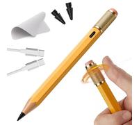OMOTON SP02 Stylus Pen for iPad, Palm Rejection & Tilt Sensitivity, Yellow