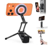OMOTON TP02 360° Rotating for MagSafe Tripod, for Vlog, Gym, Travel, Black