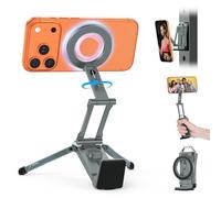 OMOTON TP02 360° Rotating for MagSafe Tripod, for Vlog, Gym, Travel, Gray