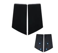 omoZone Door Window Pillar Posts Trim Cover Left&Right Finisher Lock Pillar Glossy Black Compatible with 2009-2020 Ni-ss-an 370Z Replaces 76890-1EA0A 76891-1EA0A