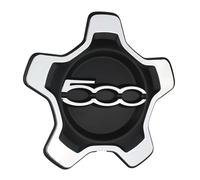 omoZone Wheel Center Cap Cover Compatible with 2016-2022 Fiat 500X Replaces 6AN69LXHAA, G-1001C