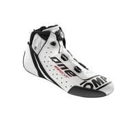 OMP Evo X R Racing Boots FIA 8856-2018 White - EU Size 40