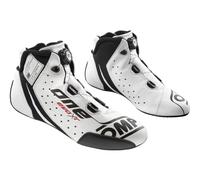OMP Evo X R Top Level Race Boots Leather Fireproof FIA 8856-2018 Racing Rally