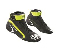 OMP First FIA 8856-2018 Suede Racing Motorsport Shoes Anthracite