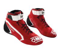 OMP First Race Boots Entry Level Model Leather Fireproof FIA 8856-2018 Approved