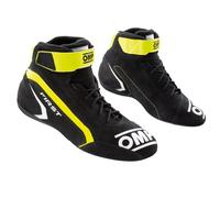 OMP First Race Boots Suede Leather Mid-Cut Fireproof FIA 8856-2018 Racing